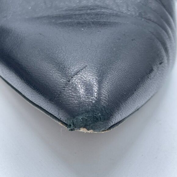 LEWIT  Cara Knotted Mules Black Size 39 - Picture 10 of 11